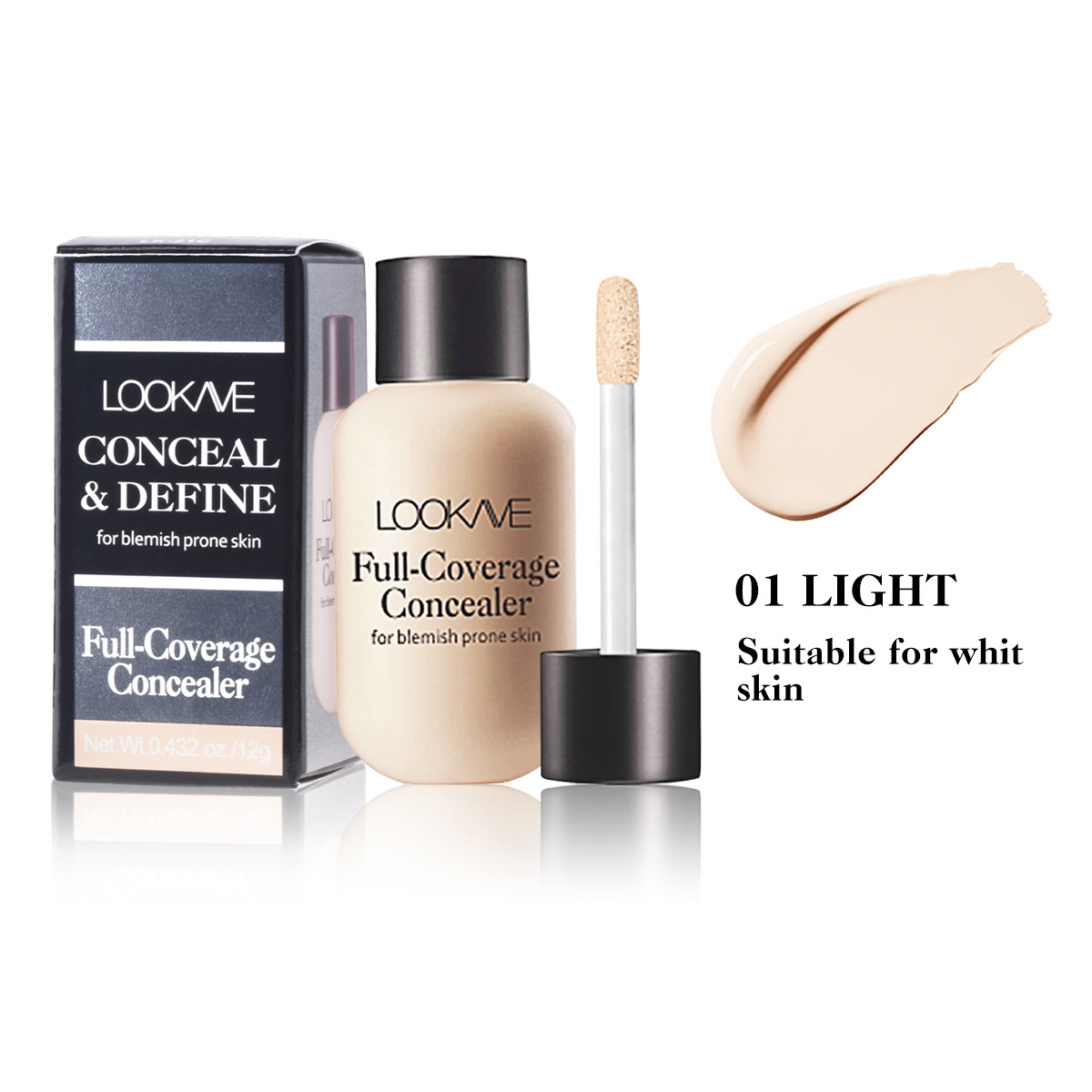 LOOKAVE Small Bottle Concealer Image 5