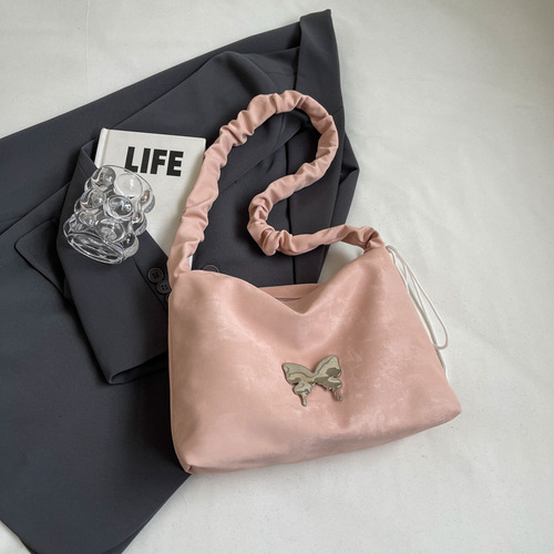 Casual Fashion Large Capacity Tote Bag 2024 Spring New Fashion Bow Shoulder Bag Fashion Backpack