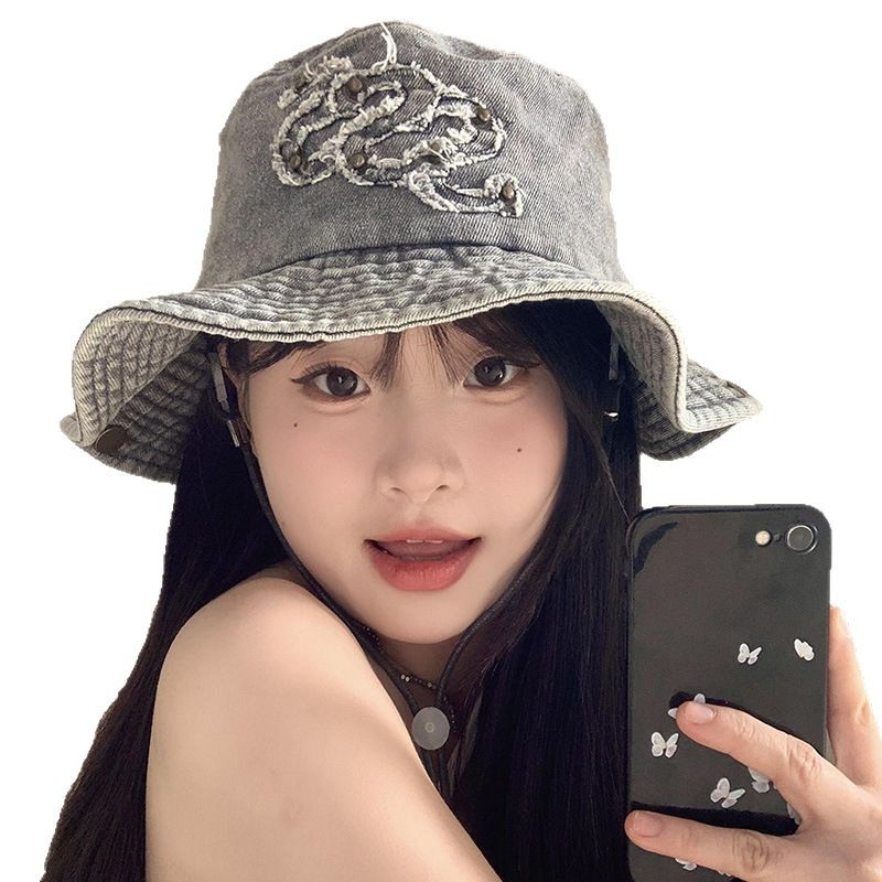 Retro americano viejo sombrero de montaña para mujeres primavera 2025 nueva cara al aire libre pequeño sombrero de vaquero occidental