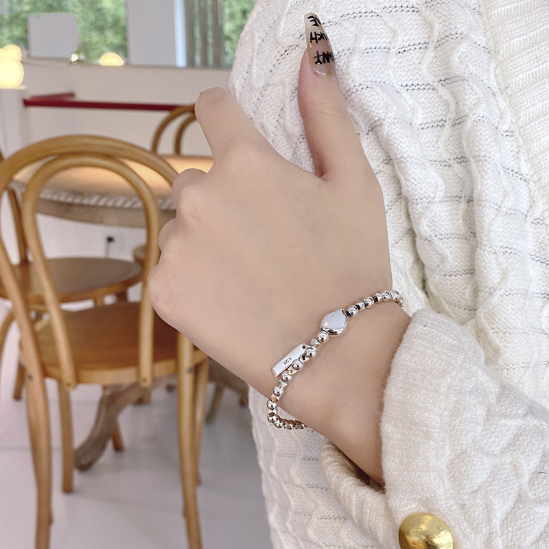 Casual Letter Sterling Silver Plating Bracelets 1 Piece