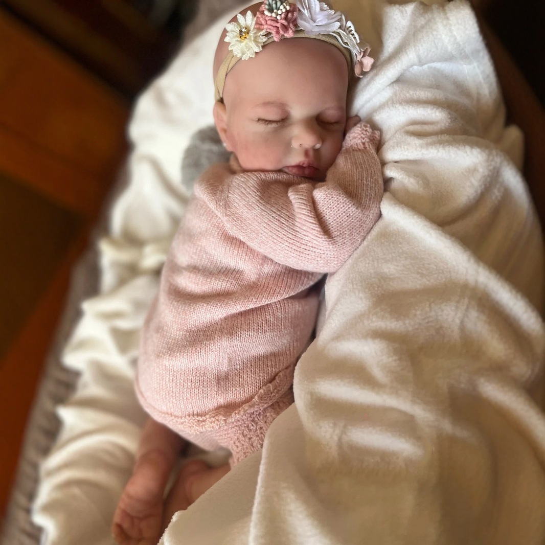 XINWEICHENG 원래 19 인치 시뮬레이션  인형 LOULOU 쌍둥이 국경 간 공급