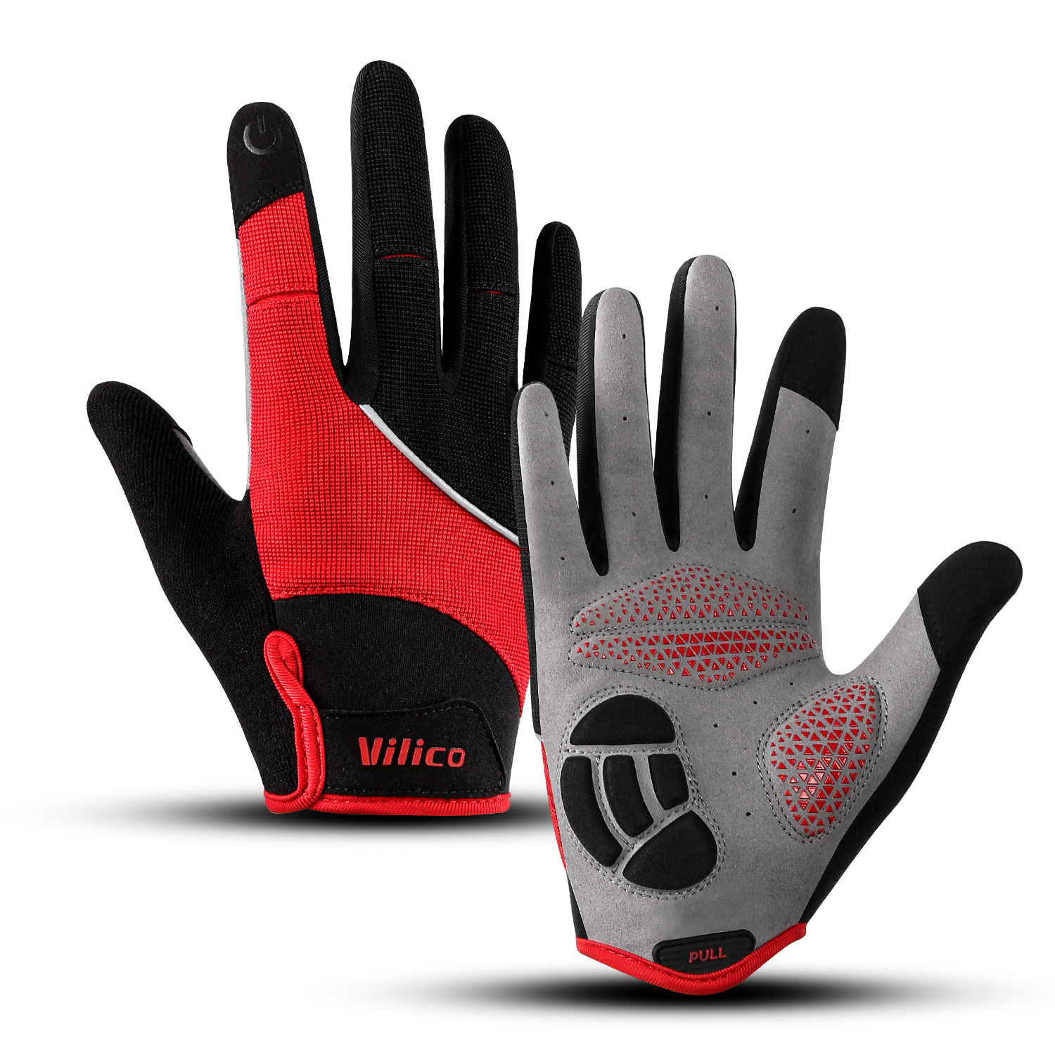Nuevos guantes de ciclismo Vilico antidesgaste, amortiguadores de impactos, resistentes al desgaste, con pantalla táctil, guantes de ciclismo para deportes al aire libre de primavera y verano