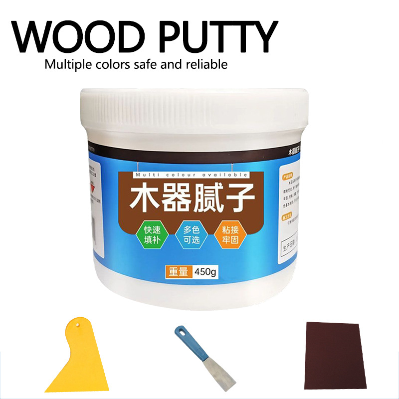 腻子木质家具修补膏木器修补钉眼填充补土装修补漆水性腻子膏批发