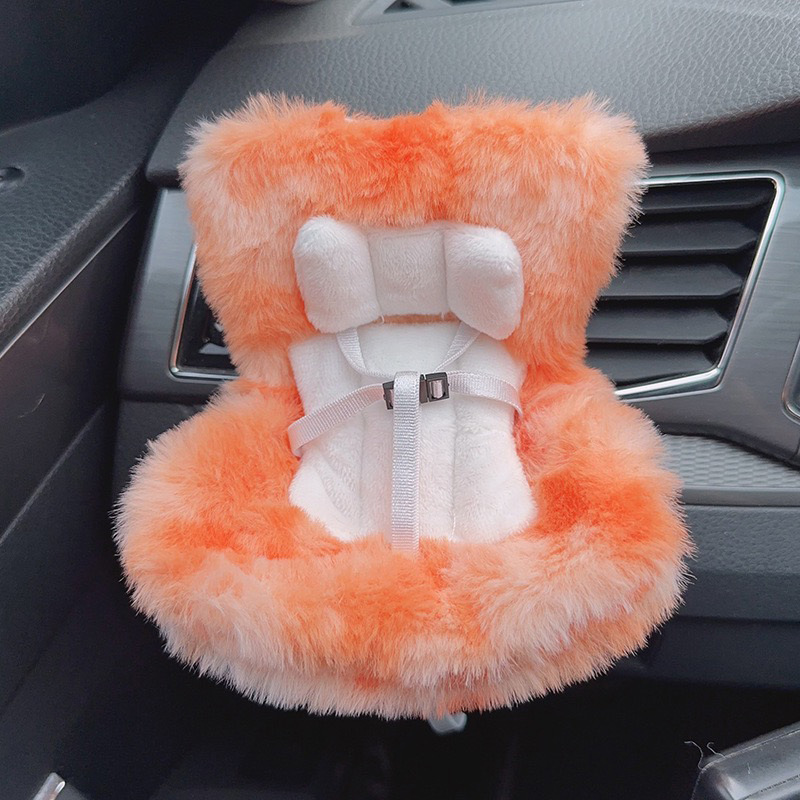17cmlabubu ペンダント、かわいい車の装飾品、カスタマイズされた色の人形周辺アクセサリー、空気出口に適しています。|undefined
