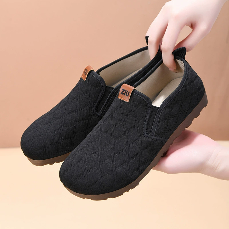 2025 новый один педаль весенняя одиночная обувь мама модная мягкая подошва мягкая поверхность удобная нескользящая обувь из Пекина