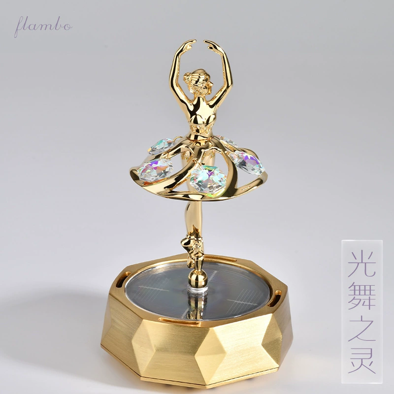 Автомобильные украшения для ароматерапии, новинка 2023 года, богиня, солнечная вращающаяся балетная парфюмерия, украшение интерьера автомобиля, элитная атмосфера