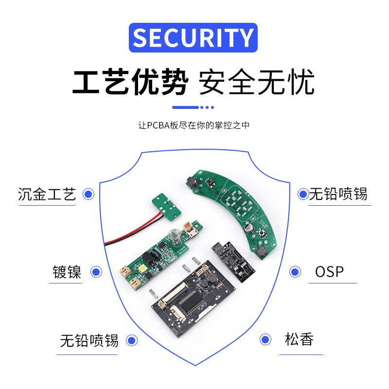 加湿器プランPCBA開発回路基板設計溶接加工pcba制御板回路基板模造板|undefined