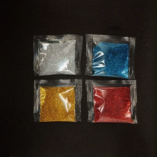 袋装金葱粉闪粉1克小包装亮片闪粉贝壳纸diy美甲手工制作配件