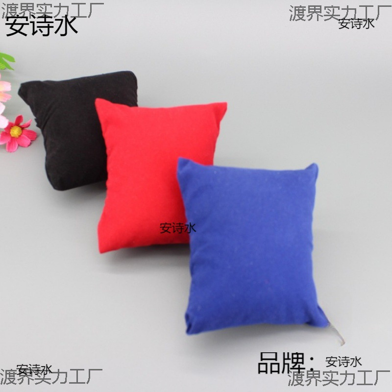 Watch Small Pillow Jewelry Bracelet Storage Box Tray Jewelry Display Stand Fixed Photography Pillow Bag Jewelry Box