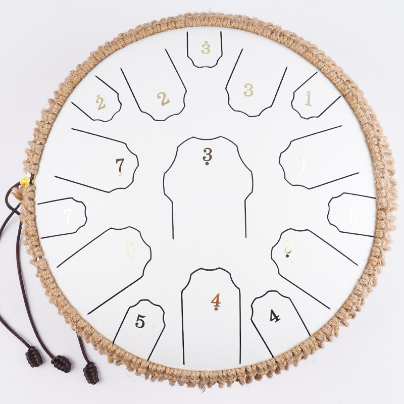 【13 inch 15 tone】-【Jade White】-Bamboo Jade