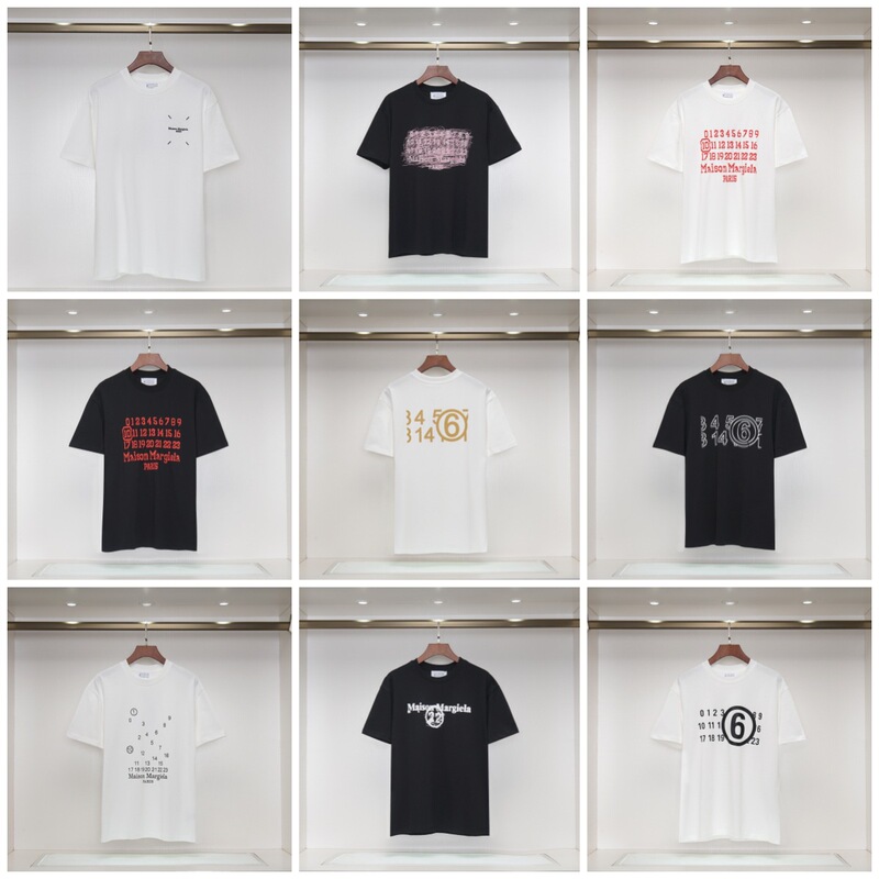 2024 New Summer Style Mals0N Megila M06 High Quality Pure Cotton Double Yarn T-Shirt Short Sleeves for Men and Women