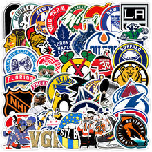 50张冰球涂鸦贴纸摩托滑板手机水壶装饰贴纸防水批发