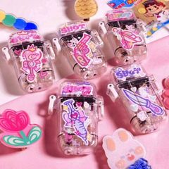 Dropshipping - High-Quality Pink Inflatable Cartoon Windproof Lighter Cute Transparent Instagram Trendy Match
