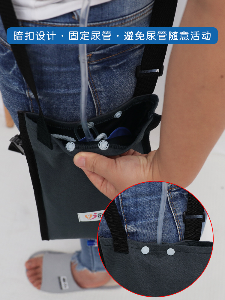Bolsa de almacenamiento bolsa de orina mochila bolsa de drenaje cuidado de ancianos bolsa de ostomía bolsa de almacenamiento bolsa colgante de enfermería