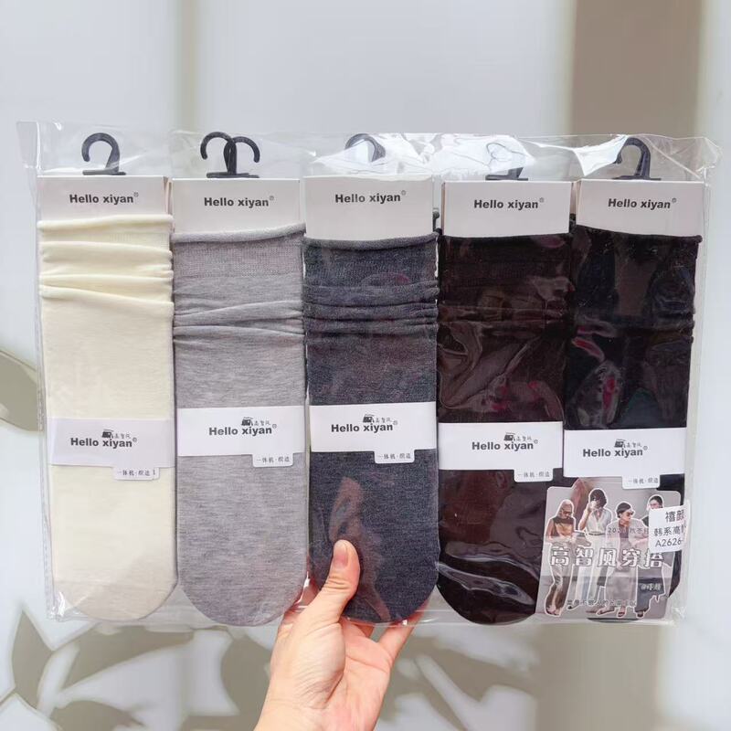 New Autumn and Winter Style for Women: Old Money Style Slouch Socks, High Tube Socks, Solid Color Lace Slouch Socks, Toe-Separated Socks for Ladies New Autumn and Winter Style for Women: Old Money Style Slouch Socks, High Tube Socks, Solid Color Lace Slouch Socks, Toe-Separated Socks for Ladies
