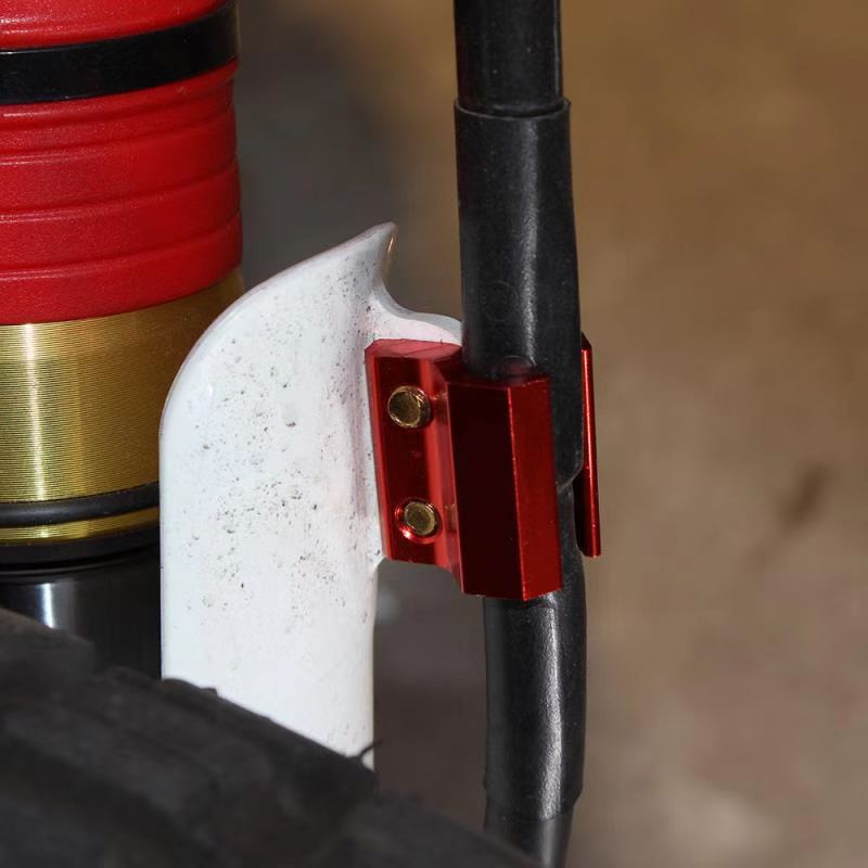 Off-road motorcycle modified CNC accessories CRF/CR125/250/450R aluminum alloy wire clamp pipe fixing clamp