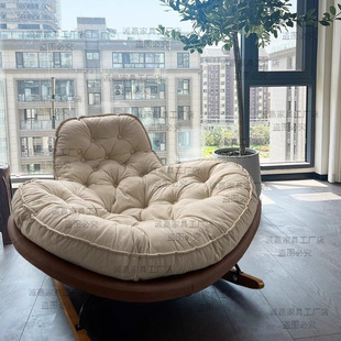 Rocking Recliner Lazy Sofa Luxury Penguin Rocking Chair Leisure Chair Living Room Bedroom Home Designer Lazy Chair