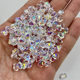 Internet Red Explosive Simulation Transparent Laser Colorful Colorful Ice Handmade DIY Jewelry Accessories Decoration