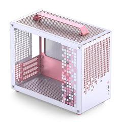 JONSBO Z20 シャーシ取り外し可能なハンドル MATX ホワイトシンプルなデスクトップ小型シャーシは 240 水冷をサポート