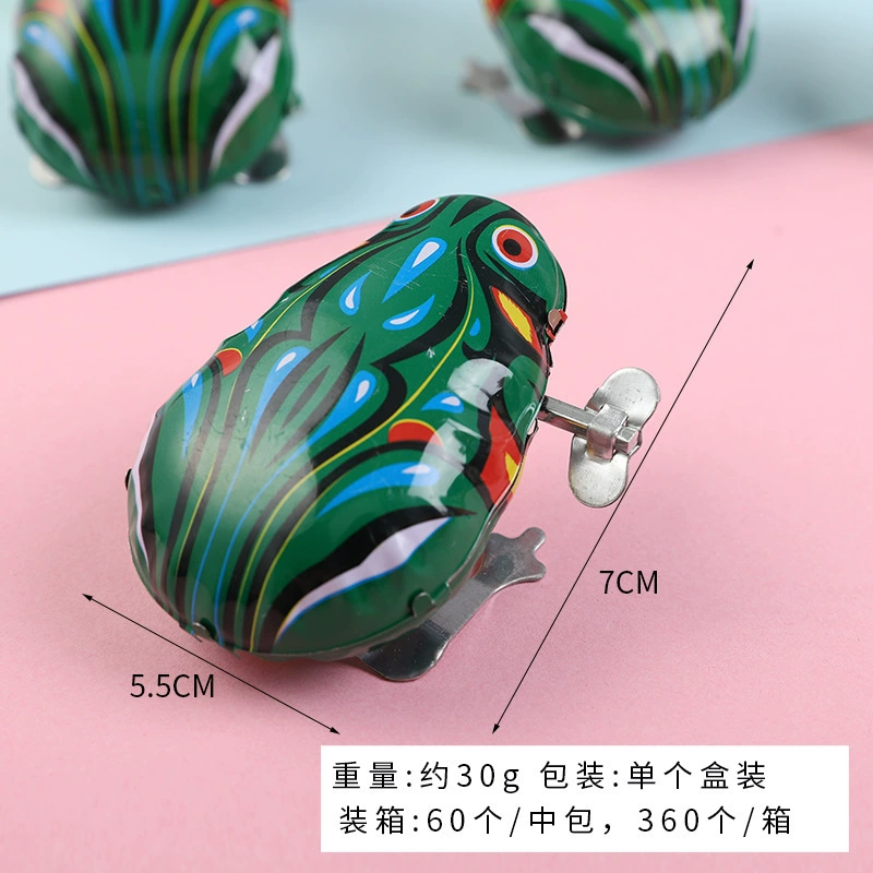 Wind-up toy, rabbit, nostalgia, frog, rooster, wholesale