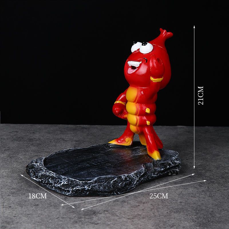 접시없는 검은 가재