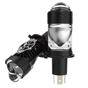 Car Led Headlight H4 Plug-In High-Power Matrix Light Type Far and Near Integrated Led Car Light Motorcycle Universal