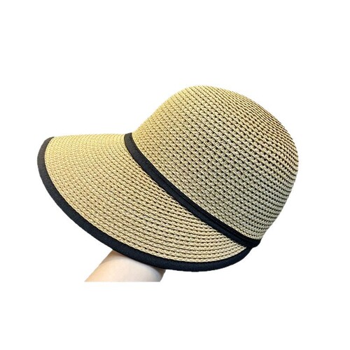 New hats for women casual fashion trends big hat brim duck tongue sun protection hat summer travel seaside straw equestrian hat
