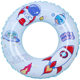 Factory Wholesale Swimming Ring Thickened Children's Water Inflatable Cartoon Ring Little Yellow Duck Swimming Ring Sequin Dream Butterfly Swimming