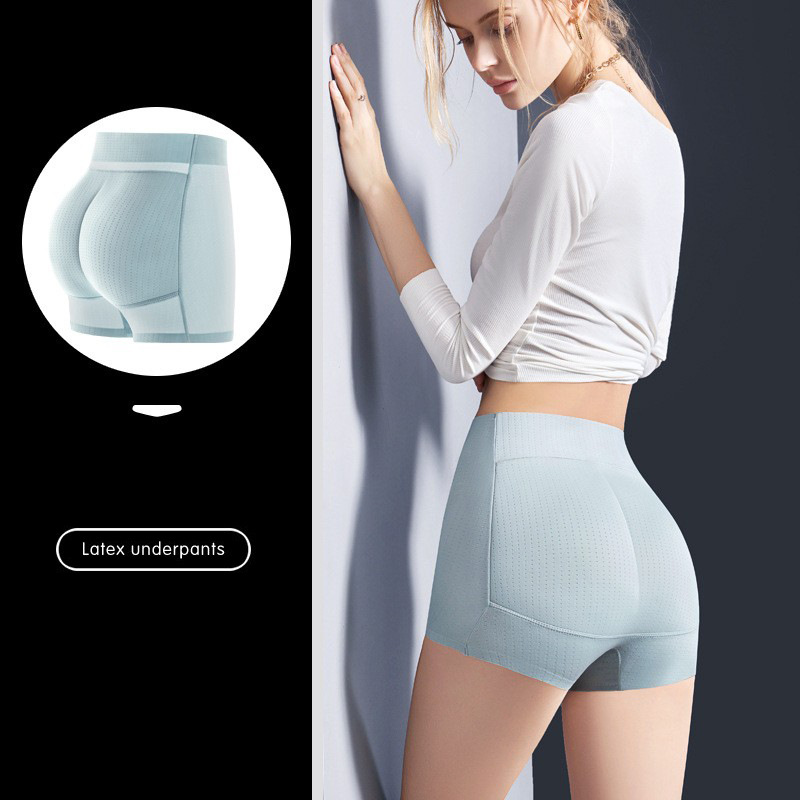 Fake Butt Butt-Lifting and Tummy-Tucking Underwear for Women, Latex Thin Seamless Peach Butt Pads for Enhancing and Shaping Buttocks
