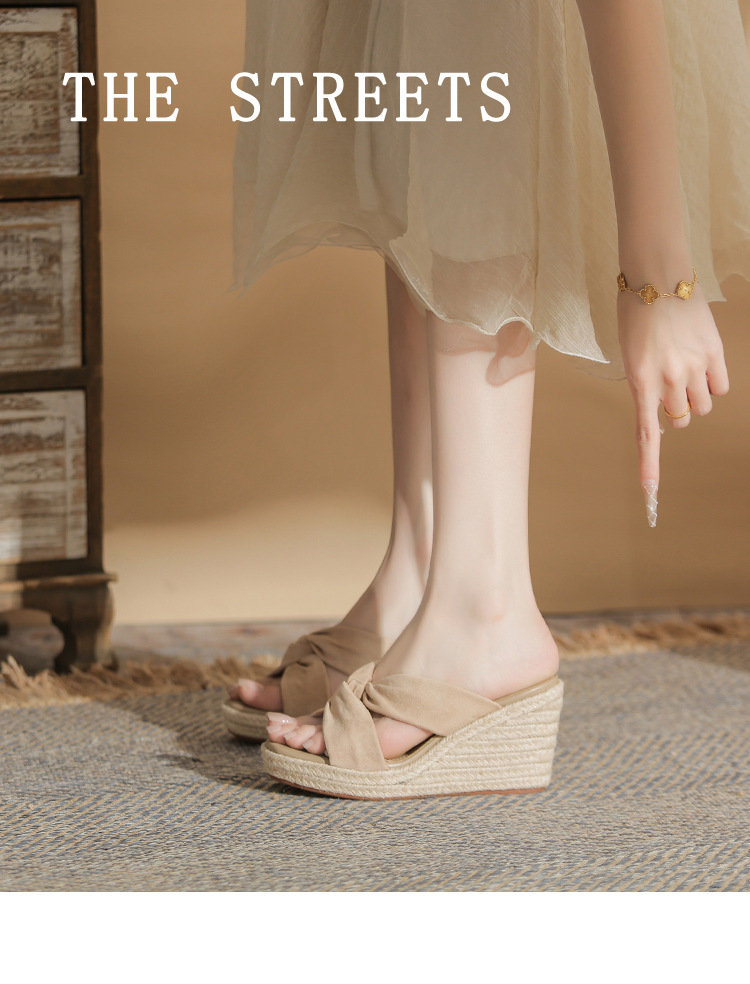 Sandal cao gót nữ hở mũi đế xuồng gót 9 cm — màu đen chi tiết 1