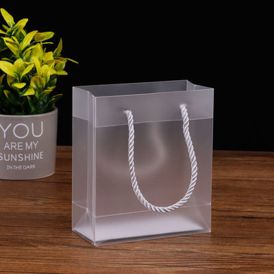 transparent reticule goods in stock wholesale pvc Shopping pp Scrub Plastic Gift Bags clothing Makeup Partnership 1
