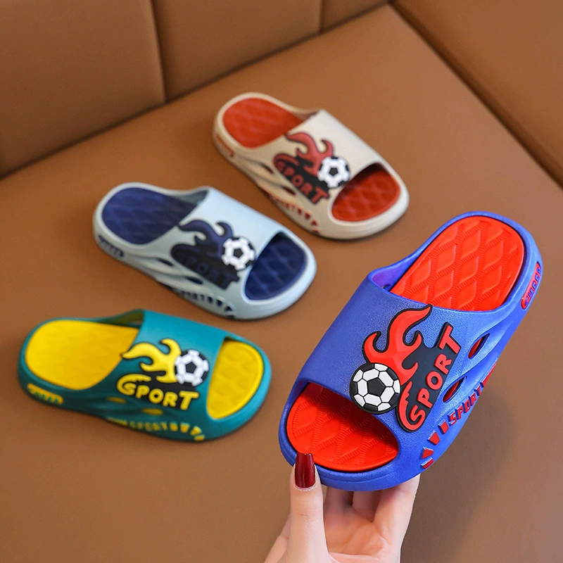 Детские холодные тапочки родитель-ребенок для мужчин и женщин новый взрослый летний мультфильм мягкая подошва противоскользящая домашняя баня ванная комната на открытом воздухе