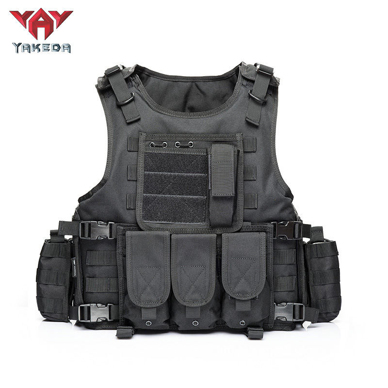 Yakeda Multifunctional Tactical Vest, Outdoor Cs Equipment Training Clothing, Outdoor Camping Tactical Vest