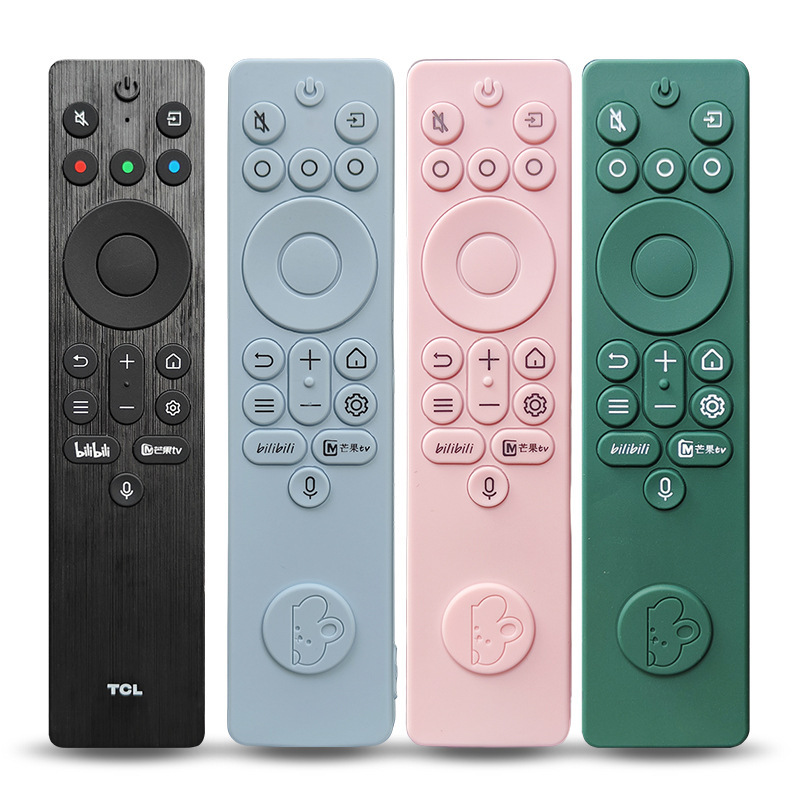 TCL雷鳥リモコン保護カバー鶴6pro厚手シリコンカバーQ10K透明全包防塵に適用|undefined