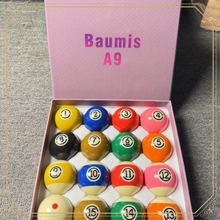 Black Eight Billiards A9 Black Diamond Billiard Balls American Tv Chinese Crystal Ball Standard 16 Large Supplies