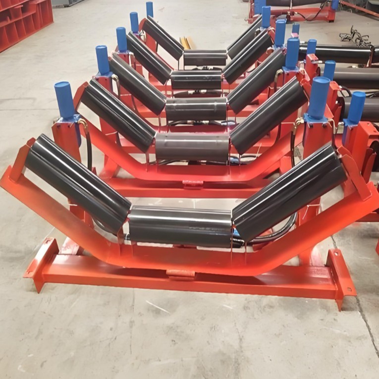 Dispositivo de corrección de desviación hidráulica totalmente automática para dispositivo de centralización anti-corrición de desviación superior y inferior del transportador de cinta