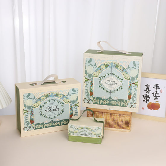 Little Red Book hot push bridesmaid hand gift box wedding candy box gift box Mori birthday gift box