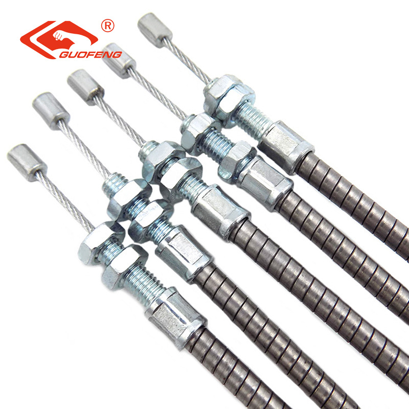 Cable de acelerador para maquinaria de jardín, cable de cambio para bicicleta de montaña, cable para motocicleta, cable de control para silla de oficina y silla de masaje