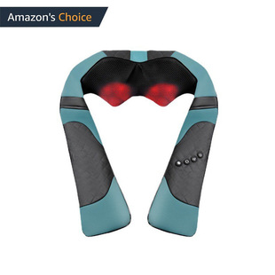 Customized Massage Shawl, Kneading and Tapping, Red Light Heating Shoulder and Neck Massager, Rechargeable Waist and Cervical Spine Massager