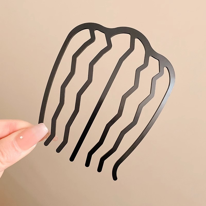 Perezoso updo artefacto cabeza de bola hembra insertar peine del pelo horquilla inversa insertar en forma de U horquilla estilo profesional accesorios para el cabello tocado