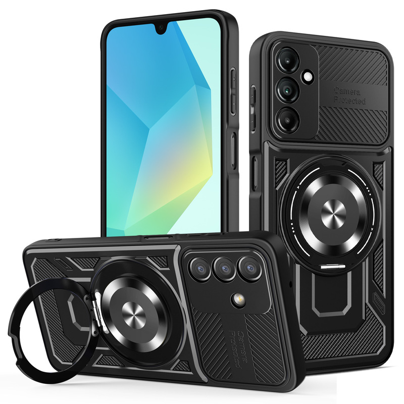 Youjia Two-In-One Suitable for Oppo Reno 13 Mobile Phone Case Realme C75 P3X Magnetic 360 Rotation Support