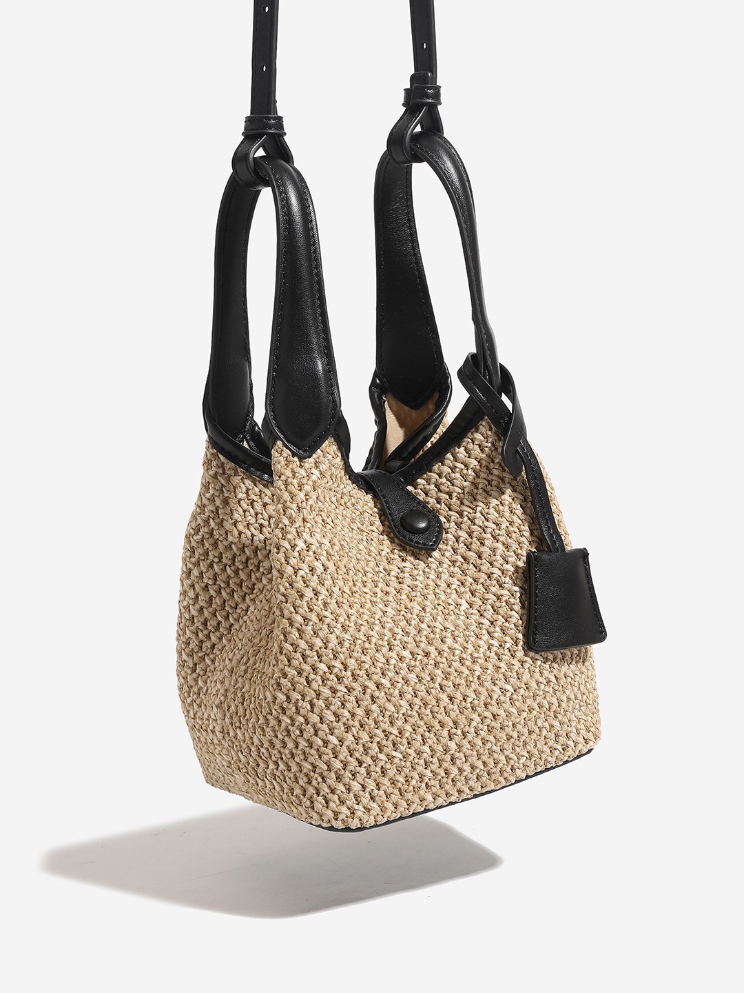 Brand straw basket