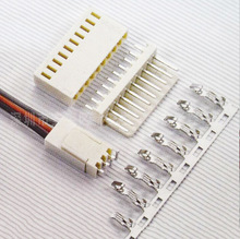 2PIN2510端子线2510端子连接线5051 TJC13 2.54MM端子线线束批发