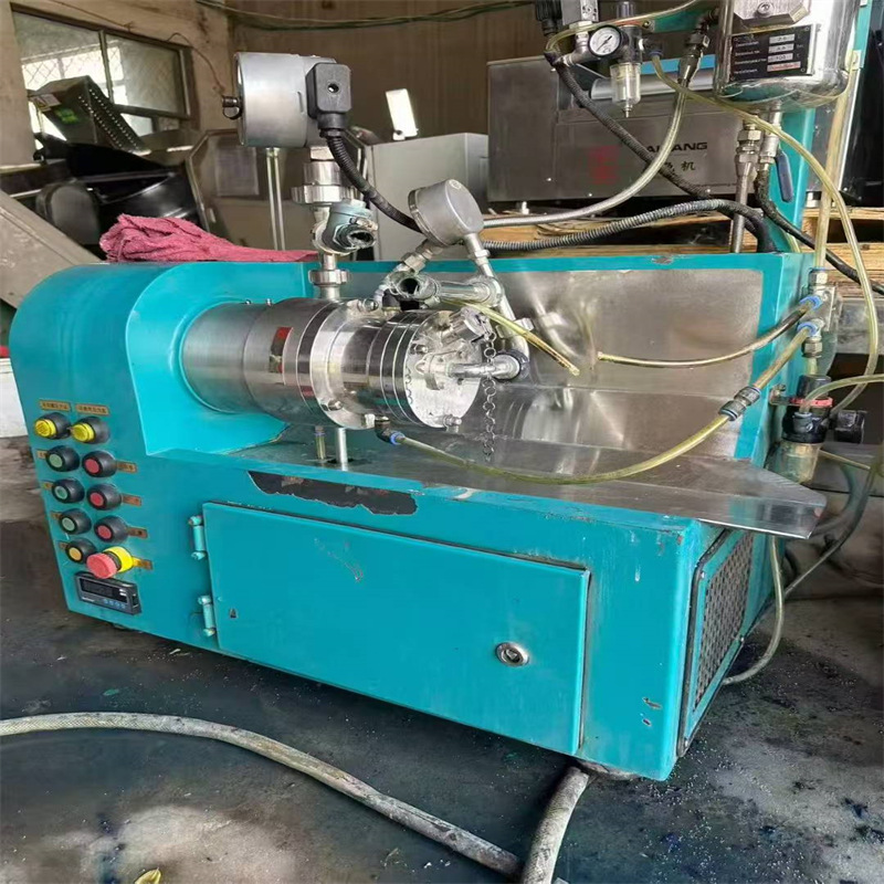 二手陶瓷纳米砂磨机 棒削盘式研磨机 多用途高速分散混合设备工业