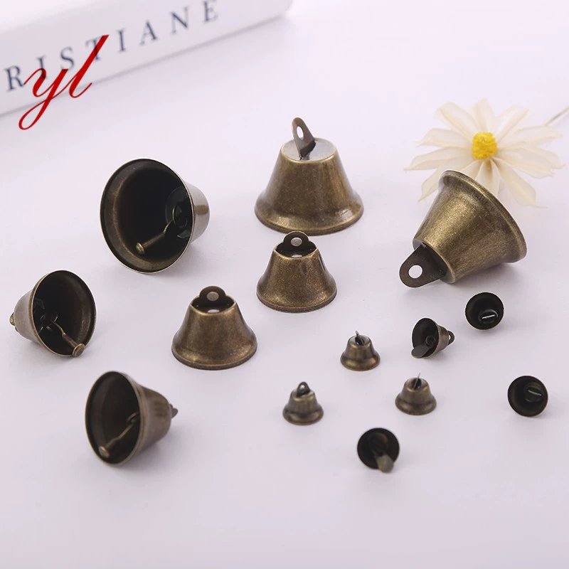 Бронзовый Рог колокольчик старинные Рог открытие колокольчика форма колокольчика колокольчик DIY праздничные украшения подвесные аксессуары