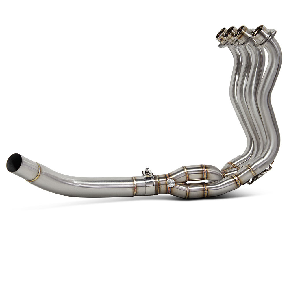 Suitable for Motorcycle Exhaust Pipe Modification Gsxr600/750 Stainless Steel Front Section to Connect to the Original Tail Section