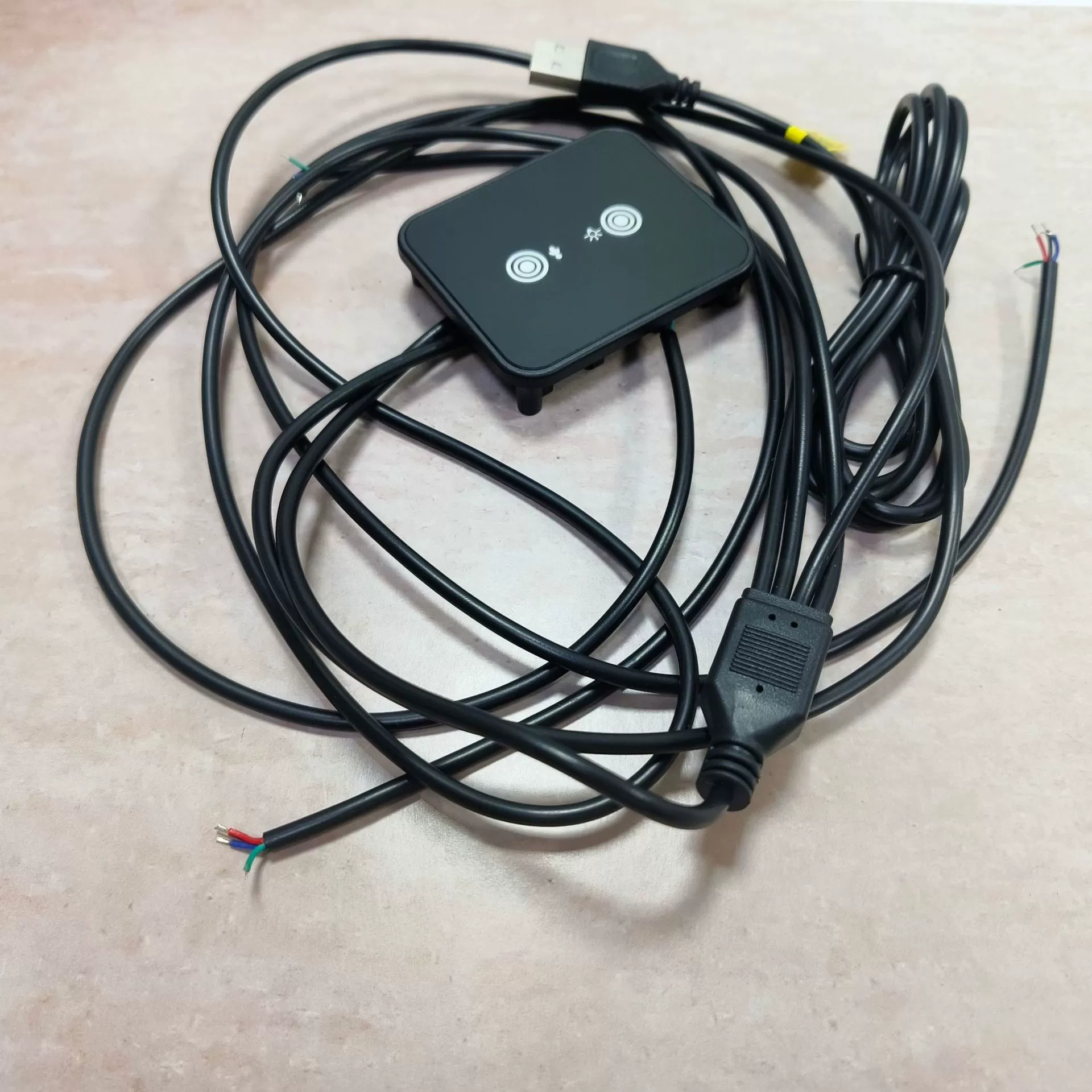 Приложение для обнаружения человеческого тела, Bluetooth-контроллер, микроволновая печь, радар, дисплей, книжный шкаф, контроллер мебели, двухцветный, фэнтезийный, красочный