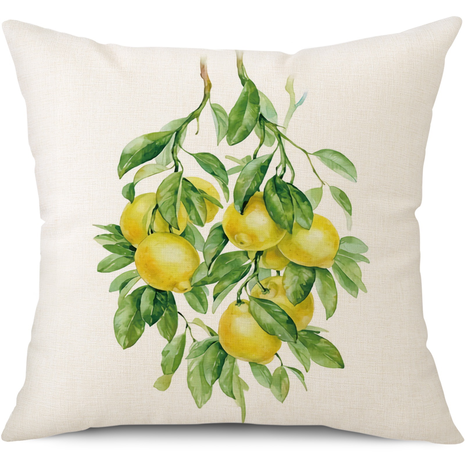Amazon limón fresco serie de frutas almohada de oficina siesta almohada almohada de casa almohada de cubierta