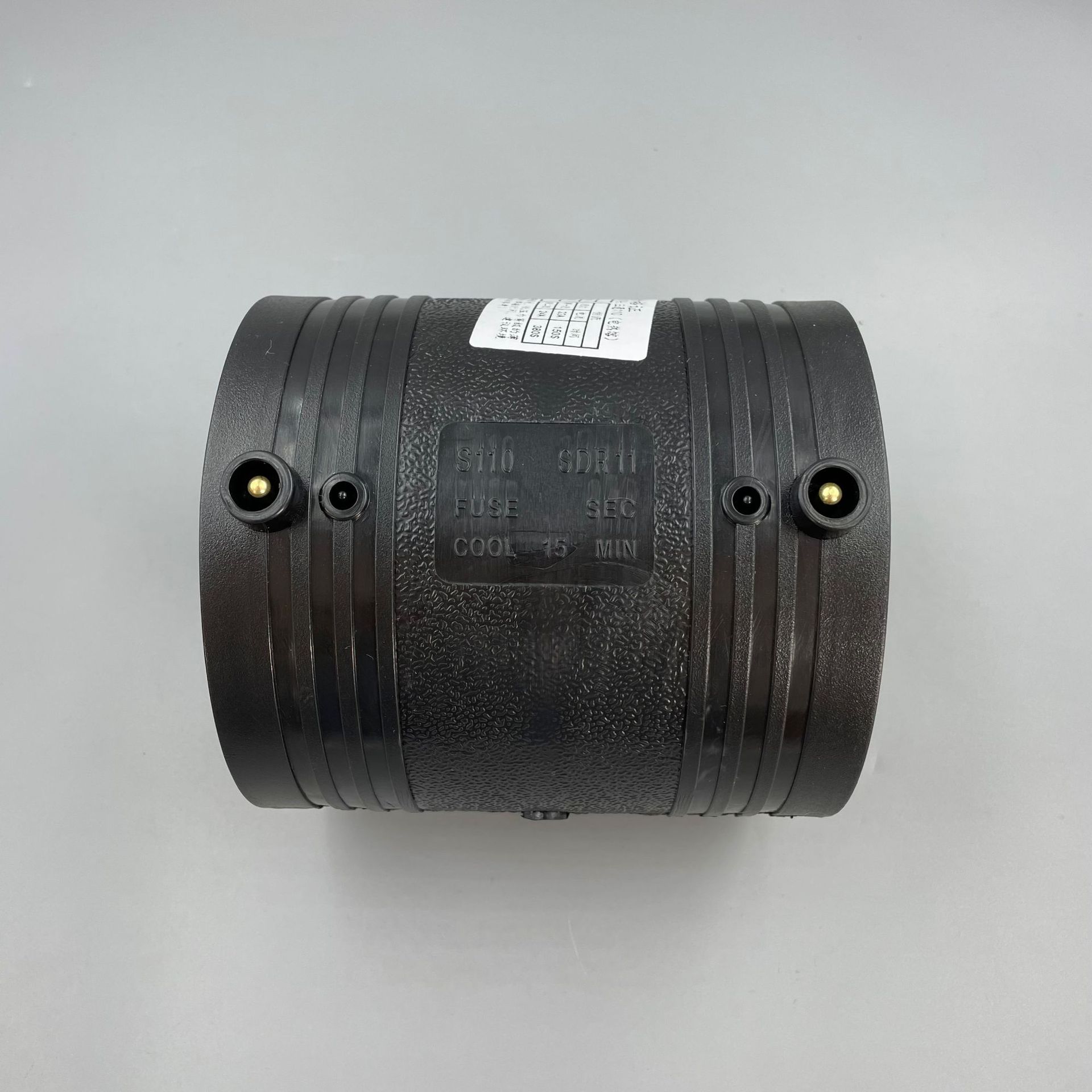 pe电熔直接160管箍 pe电熔管件pe电熔弯头复合管全新料PE管件