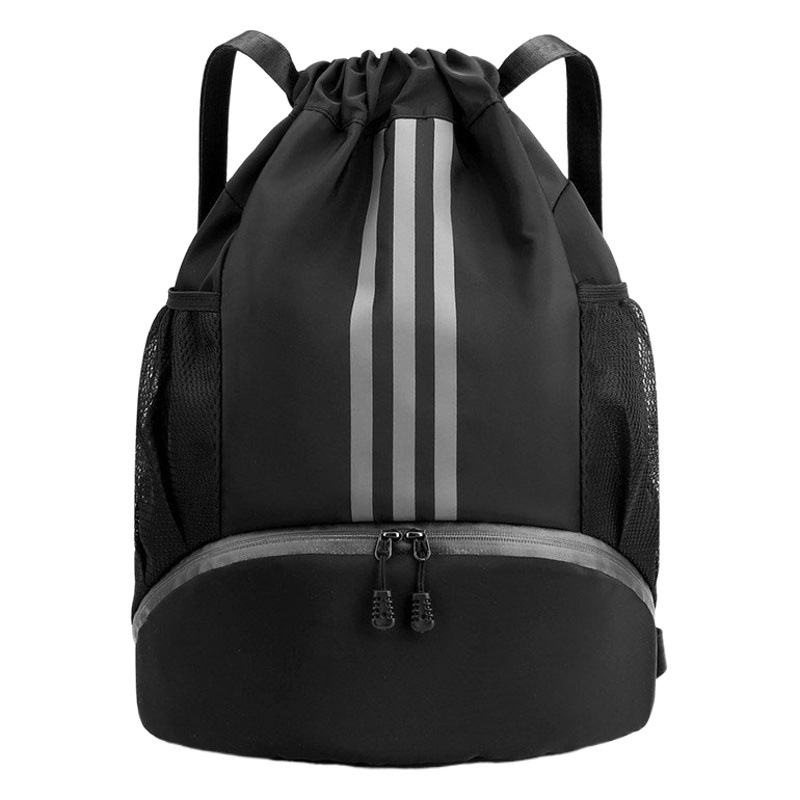 Gran capacidad cordón bolsa mochila deportes al aire libre entrenamiento baloncesto fitness yoga montañismo bolsa transfronteriza Venta caliente